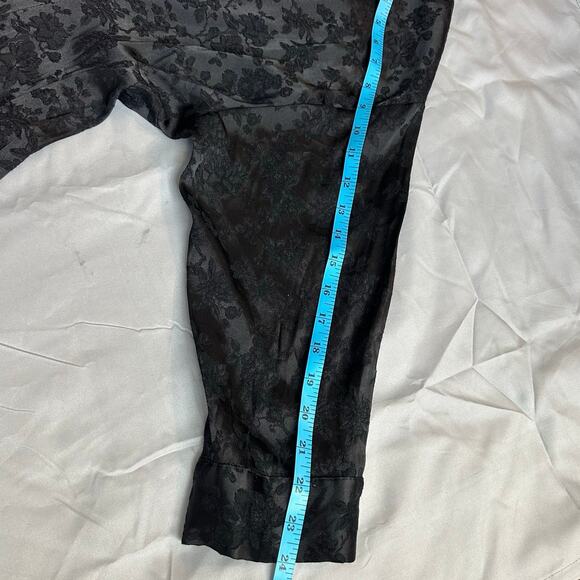 Zara Black, Jacquard, 3/4 Sleeves, V-Neck, Button Down Mini Shirt Dress- L - Picture 11 of 11